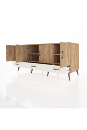 Kronos Konsol 6 Raflı 3 Çekmeceli 4 Kapaklı 176x59x83 - S610M009V19C