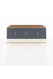 Kronos Konsol 6 Raflı 3 Çekmeceli 4 Kapaklı 176x59x83 - S610M009V25C