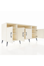 Kronos Konsol 6 Raflı 4 Kapaklı 176x59x83 - S610M010V04C