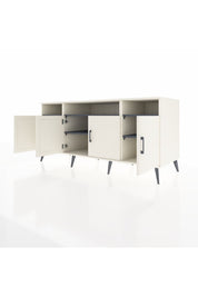 Kronos Konsol 6 Raflı 4 Kapaklı 176x59x83 - S610M010V05C