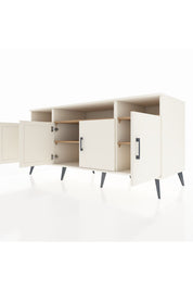 Kronos Konsol 6 Raflı 4 Kapaklı 176x59x83 - S610M010V06C