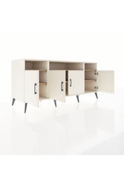 Kronos Konsol 6 Raflı 4 Kapaklı 176x59x83 - S610M010V06C