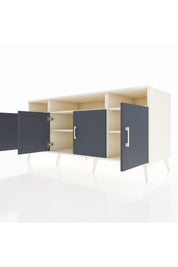 Kronos Konsol 6 Raflı 4 Kapaklı 176x59x83 - S610M010V07C