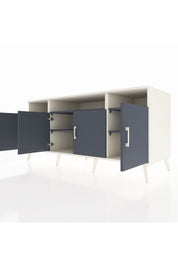 Kronos Konsol 6 Raflı 4 Kapaklı 176x59x83 - S610M010V08C