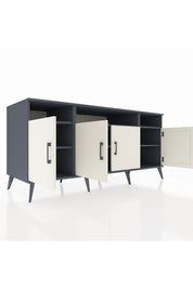 Kronos Konsol 6 Raflı 4 Kapaklı 176x59x83 - S610M010V14C