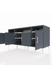 Kronos Konsol 6 Raflı 4 Kapaklı 176x59x83 - S610M010V16C