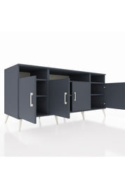 Kronos Konsol 6 Raflı 4 Kapaklı 176x59x83 - S610M010V17C