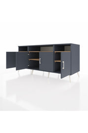 Kronos Konsol 6 Raflı 4 Kapaklı 176x59x83 - S610M010V18C
