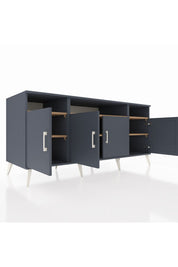 Kronos Konsol 6 Raflı 4 Kapaklı 176x59x83 - S610M010V18C