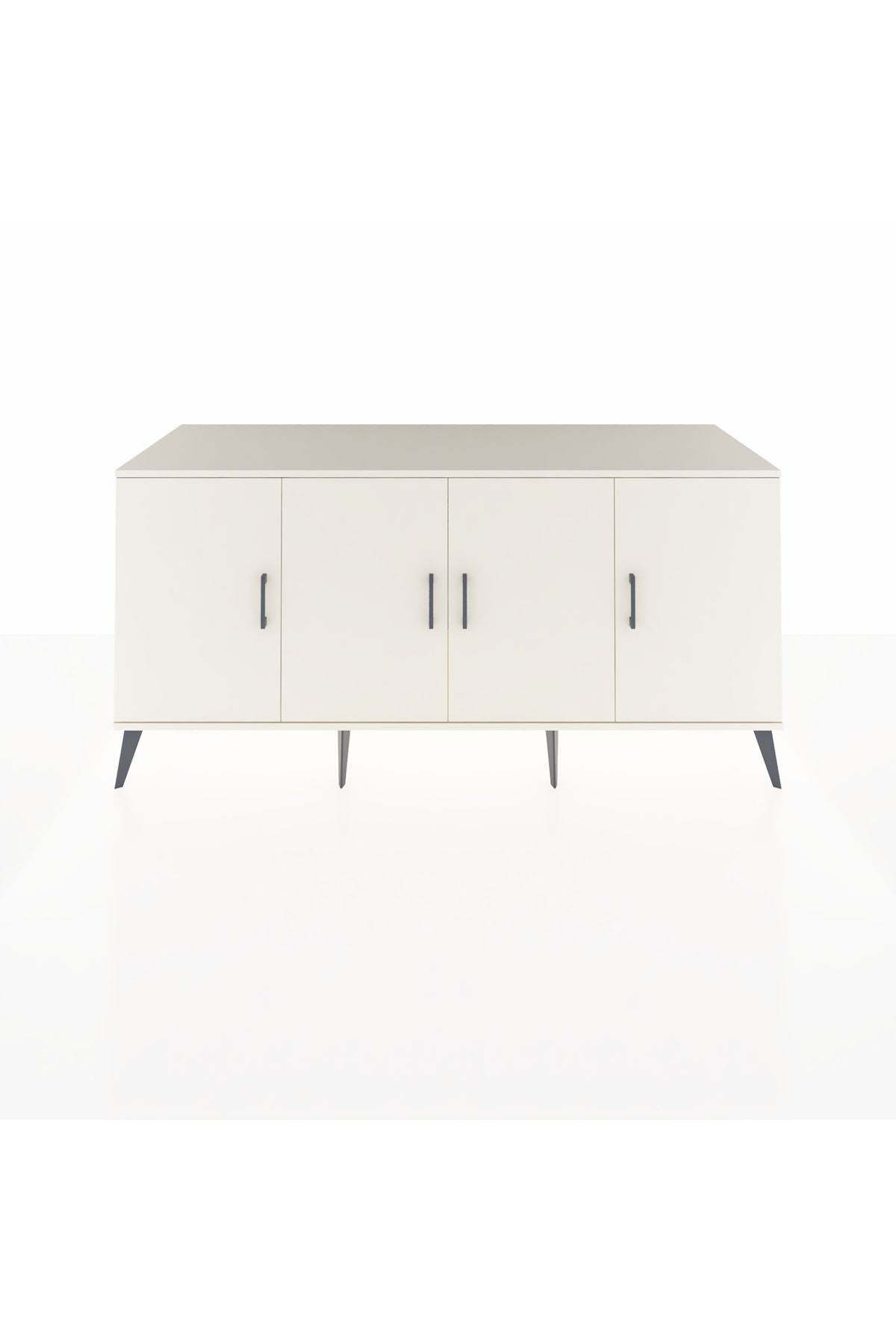 Kronos Konsol 3 Raflı 4 Kapaklı 176x59x83 - S610M011V04C