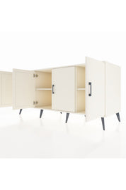 Kronos Konsol 3 Raflı 4 Kapaklı 176x59x83 - S610M011V04C