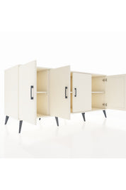 Kronos Konsol 3 Raflı 4 Kapaklı 176x59x83 - S610M011V04C