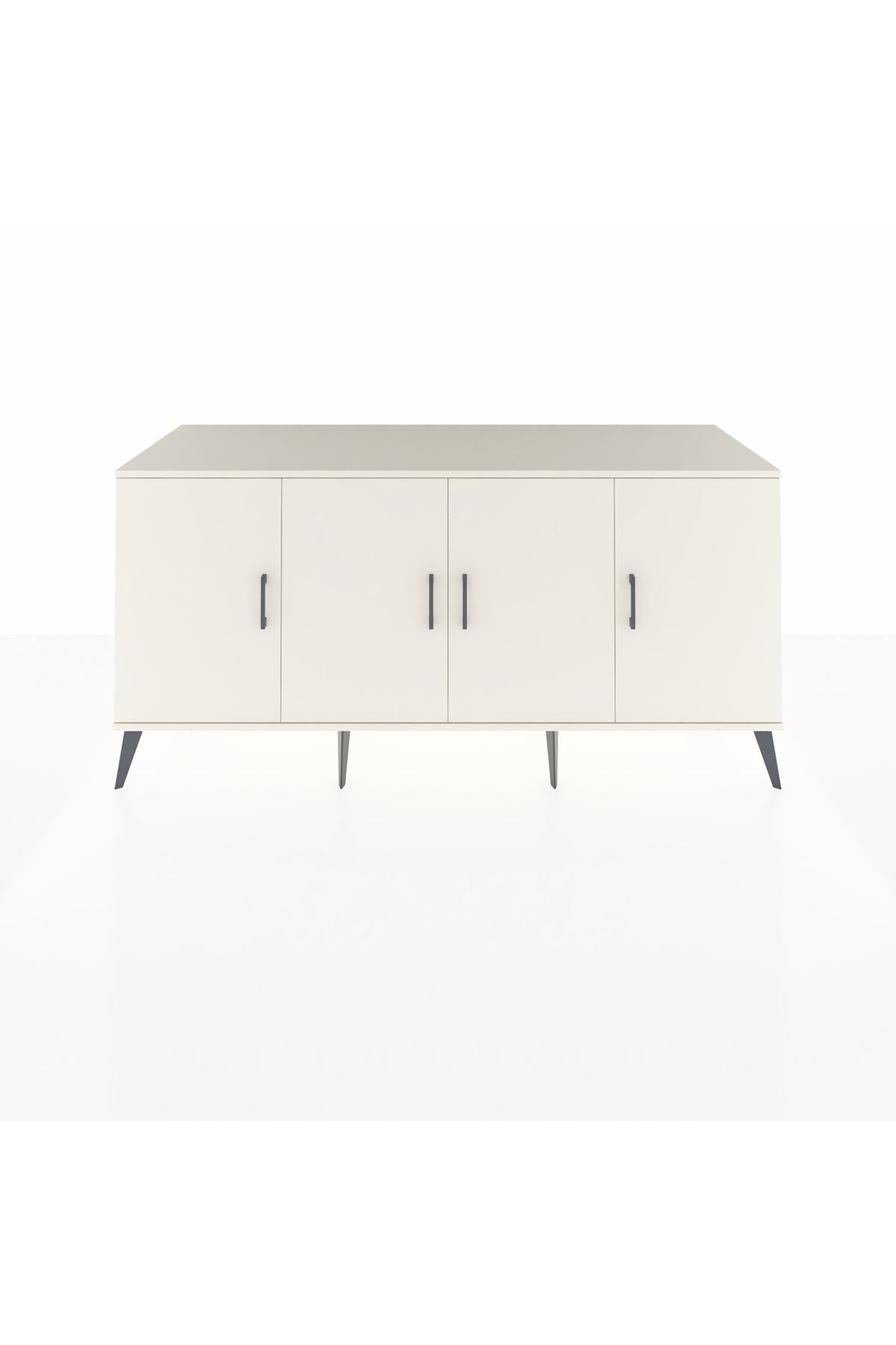 Kronos Konsol 3 Raflı 4 Kapaklı 176x59x83 - S610M011V05C