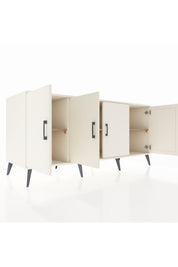 Kronos Konsol 3 Raflı 4 Kapaklı 176x59x83 - S610M011V06C