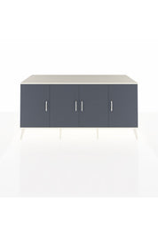 Kronos Konsol 3 Raflı 4 Kapaklı 176x59x83 - S610M011V08C