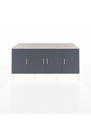 Kronos Konsol 3 Raflı 4 Kapaklı 176x59x83 - S610M011V09C