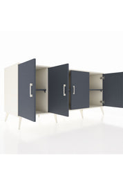Kronos Konsol 3 Raflı 4 Kapaklı 176x59x83 - S610M011V08C