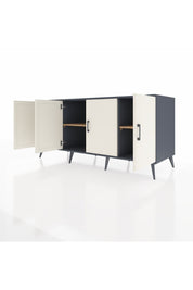 Kronos Konsol 3 Raflı 4 Kapaklı 176x59x83 - S610M011V15C