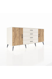 Kronos Konsol 2 Raflı 4 Çekmeceli 2 Kapaklı 176x59x83 - S610M001V01C