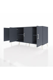Kronos Konsol 3 Raflı 4 Kapaklı 176x59x83 - S610M011V17C