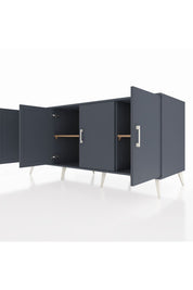 Kronos Konsol 3 Raflı 4 Kapaklı 176x59x83 - S610M011V18C
