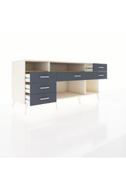 Kronos Konsol 2 Raflı 6 Çekmeceli 176x59x83 - S610M012V02C