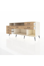 Kronos Konsol 2 Raflı 6 Çekmeceli 176x59x83 - S610M012V03C