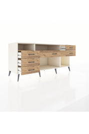 Kronos Konsol 2 Raflı 6 Çekmeceli 176x59x83 - S610M012V03C
