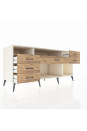 Kronos Konsol 2 Raflı 6 Çekmeceli 176x59x83 - S610M012V03C