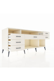 Kronos Konsol 2 Raflı 6 Çekmeceli 176x59x83 - S610M012V04C