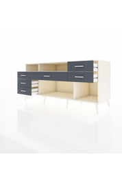Kronos Konsol 2 Raflı 6 Çekmeceli 176x59x83 - S610M012V05C