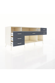 Kronos Konsol 2 Raflı 6 Çekmeceli 176x59x83 - S610M012V05C
