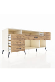 Kronos Konsol 2 Raflı 6 Çekmeceli 176x59x83 - S610M012V06C