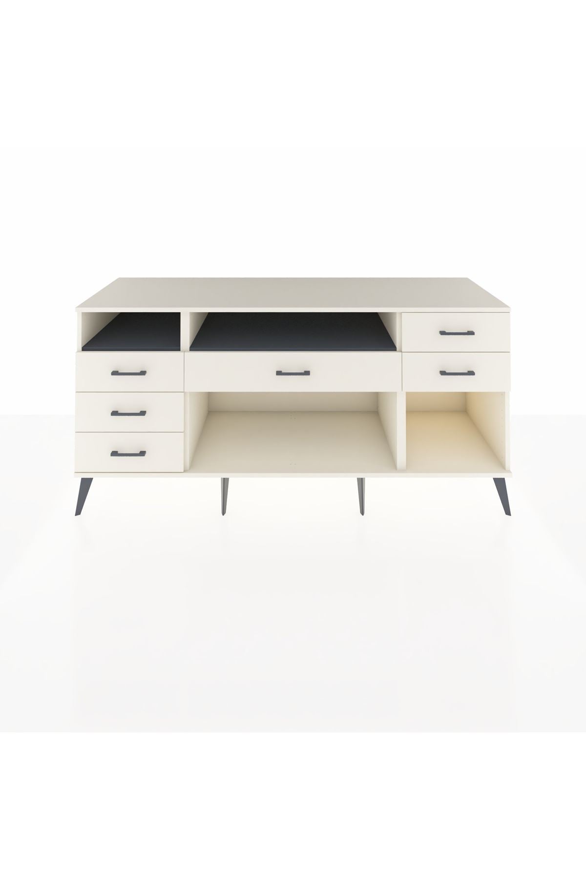 Kronos Konsol 2 Raflı 6 Çekmeceli 176x59x83 - S610M012V07C