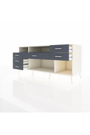 Kronos Konsol 2 Raflı 6 Çekmeceli 176x59x83 - S610M012V08C
