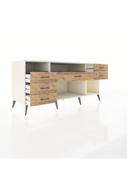 Kronos Konsol 2 Raflı 6 Çekmeceli 176x59x83 - S610M012V09C