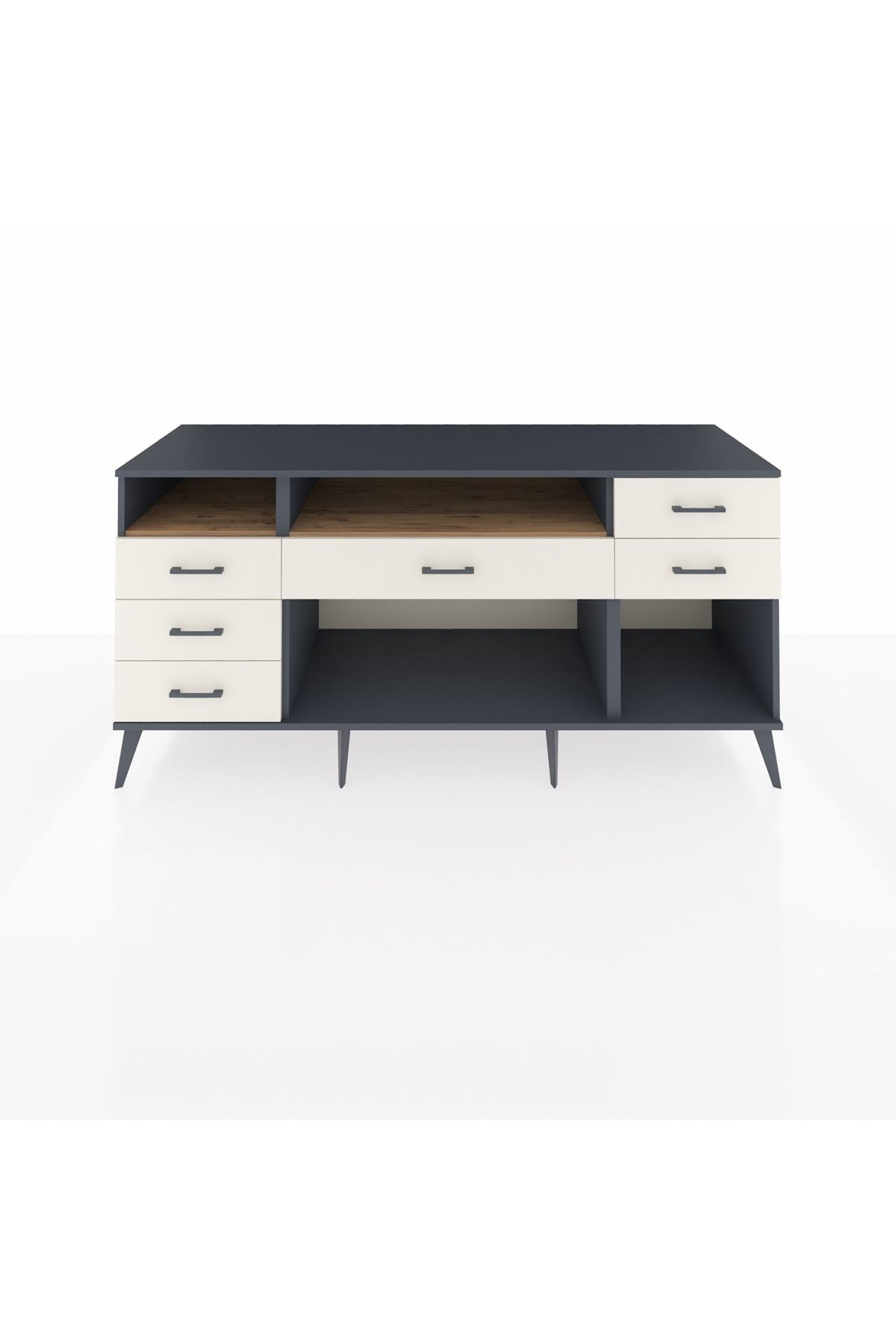 Kronos Konsol 2 Raflı 6 Çekmeceli 176x59x83 - S610M012V10C
