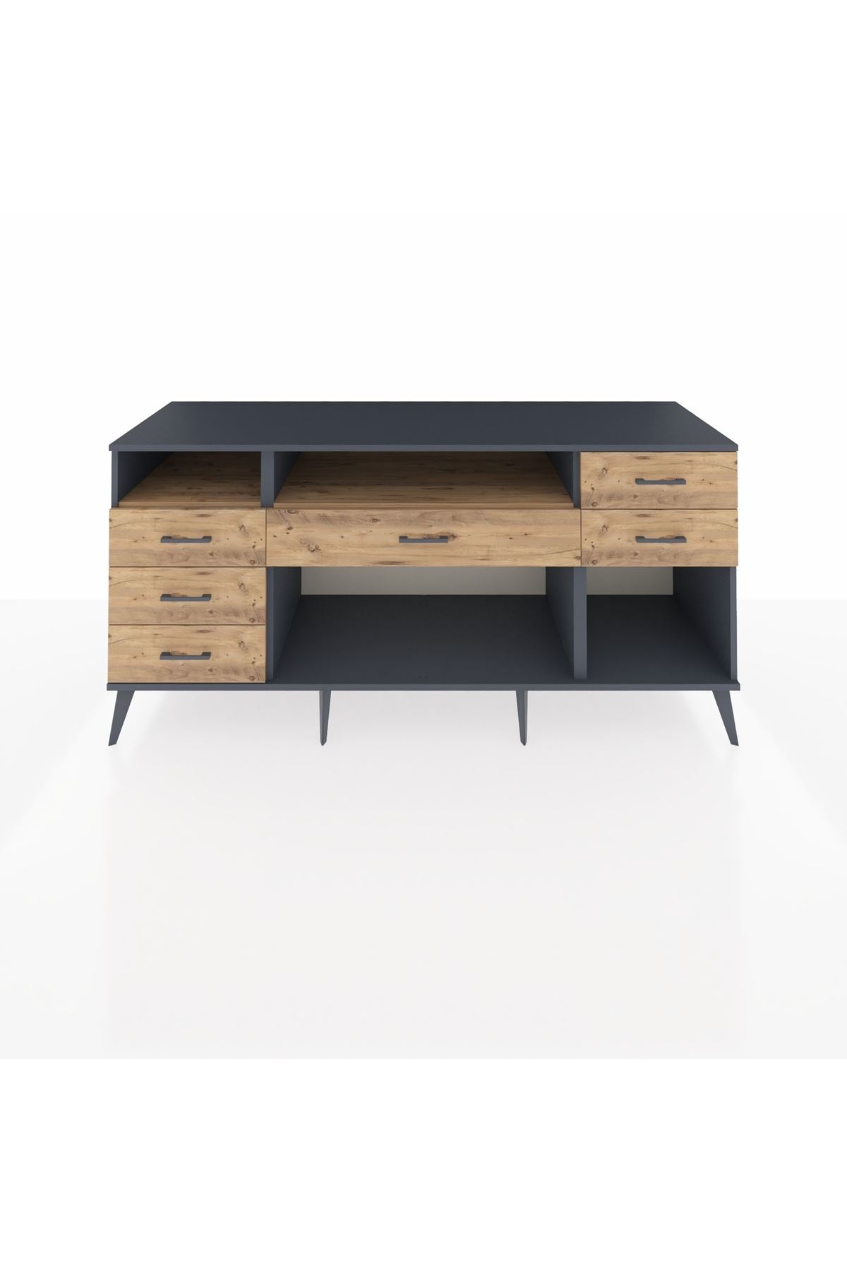 Kronos Konsol 2 Raflı 6 Çekmeceli 176x59x83 - S610M012V12C