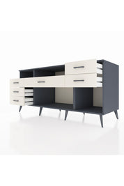 Kronos Konsol 2 Raflı 6 Çekmeceli 176x59x83 - S610M012V13C