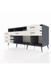 Kronos Konsol 2 Raflı 6 Çekmeceli 176x59x83 - S610M012V16C