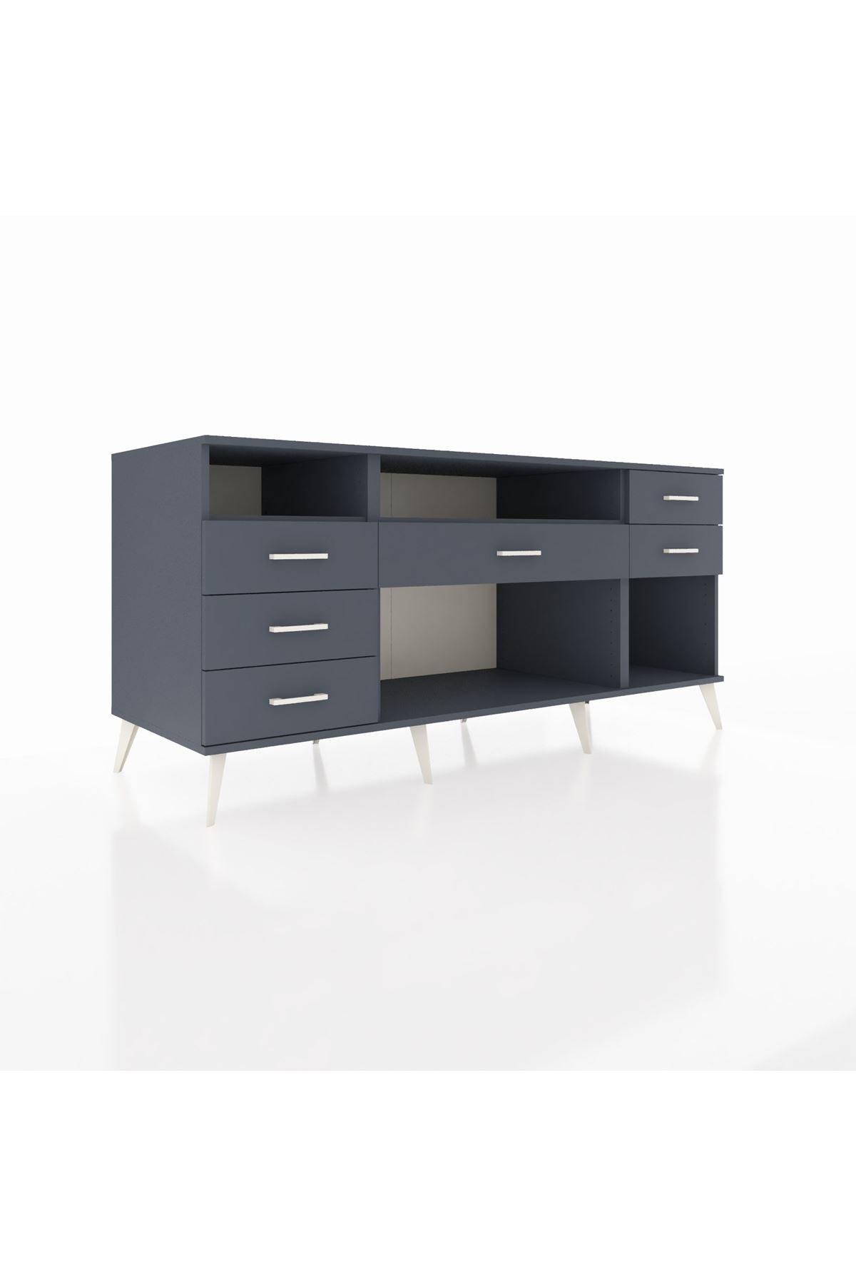 Kronos Konsol 2 Raflı 6 Çekmeceli 176x59x83 - S610M012V17C