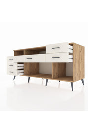 Kronos Konsol 2 Raflı 6 Çekmeceli 176x59x83 - S610M012V19C