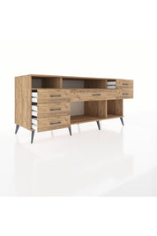 Kronos Konsol 2 Raflı 6 Çekmeceli 176x59x83 - S610M012V21C