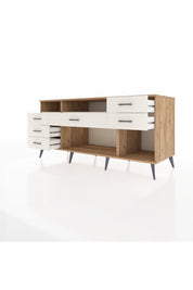 Kronos Konsol 2 Raflı 6 Çekmeceli 176x59x83 - S610M012V22C