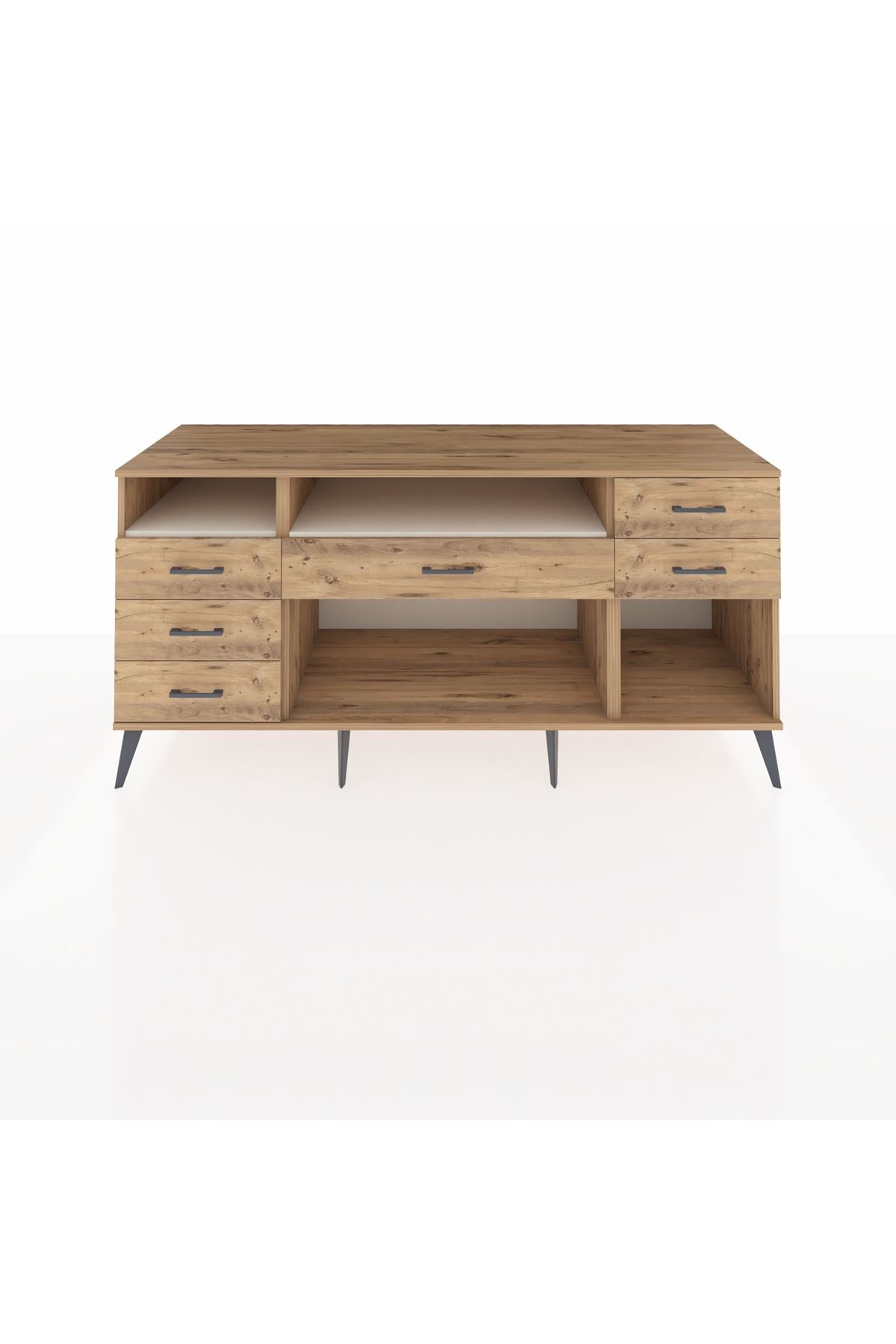 Kronos Konsol 2 Raflı 6 Çekmeceli 176x59x83 - S610M012V24C