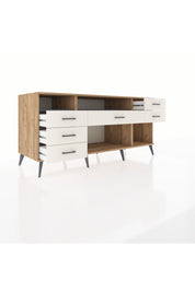 Kronos Konsol 2 Raflı 6 Çekmeceli 176x59x83 - S610M012V25C