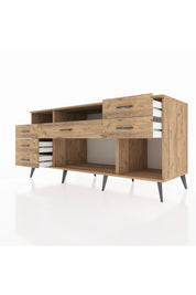 Kronos Konsol 2 Raflı 6 Çekmeceli 176x59x83 - S610M012V27C