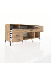 Kronos Konsol 2 Raflı 6 Çekmeceli 176x59x83 - S610M012V27C