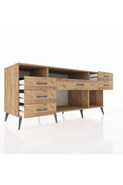 Kronos Konsol 2 Raflı 6 Çekmeceli 176x59x83 - S610M012V27C