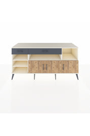 Kronos Konsol 5 Raflı 2 Çekmeceli 3 Kapaklı 176x59x83 - S610M013V02C